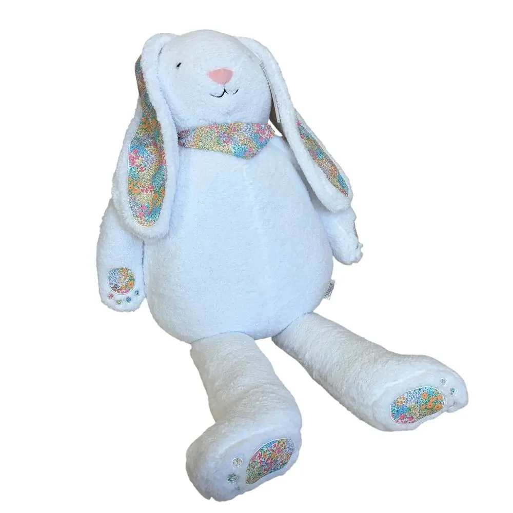 Cupcakes & Cashmere Oversized Bunny Rabbit Pillow 26x48 Plush Easter Decor New